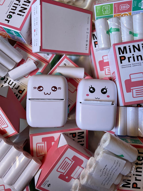 طابعة حرارية محمولة portable mini printer